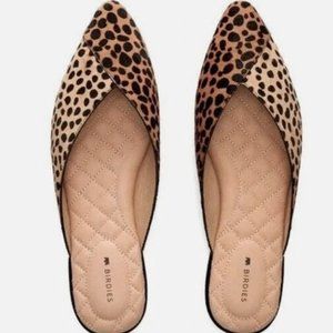 BIRDIE SWAN MULE CHEETAH PRINT 8.5 WOMEN'S